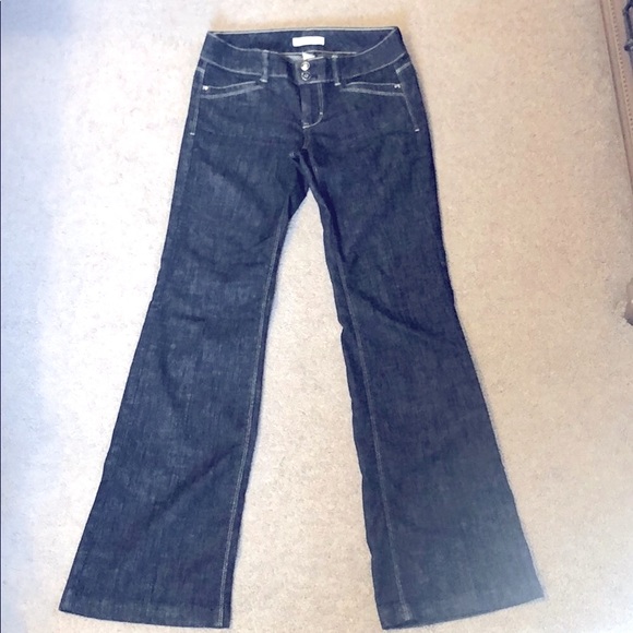 White House Black Market Comfy Trouser Jeans Blanc - Picture 2 of 14